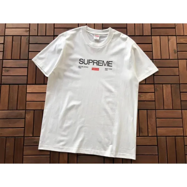 Supreme Box Logo Tee White T-Shirt - 1