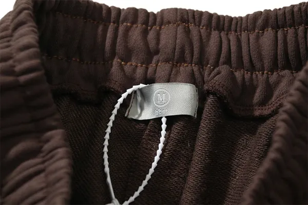 Travis Scott x Nike Shorts Brown Graphic Print Sweatshorts - 9
