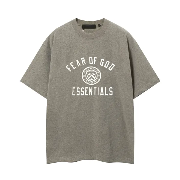 Fear of God Essentials University Arch T-Shirt Gray - 1