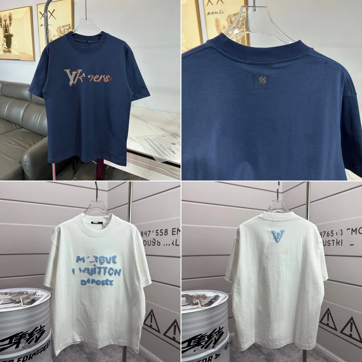 Letter Crew Neck T-Shirt