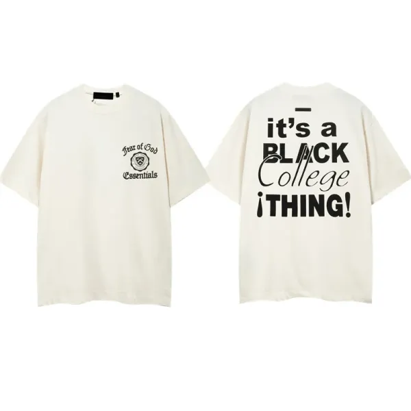 Fear of God Essentials It's a Black College Thing T-Shirt - 1