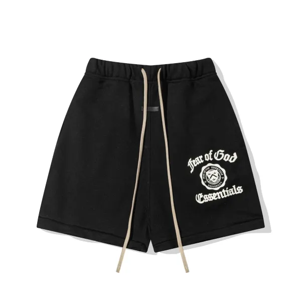 Fear of God Essentials University Shorts Black - 1