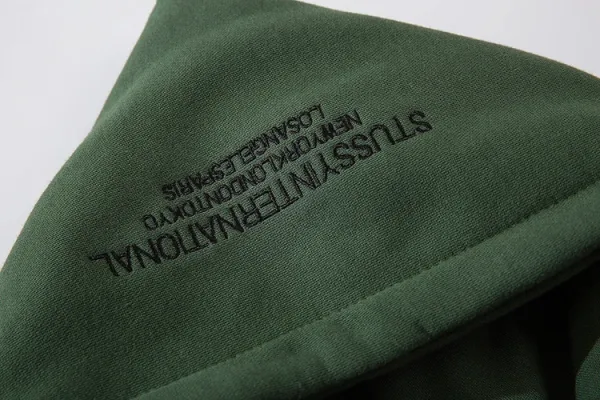 Stussy x Nike Peace Love Swoosh Black Hoodie - 6