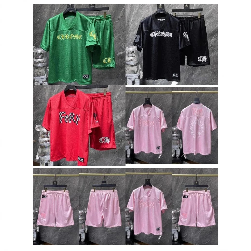夏季新款限定花臂冰球服套装梵文印花休闲套装 - 135910