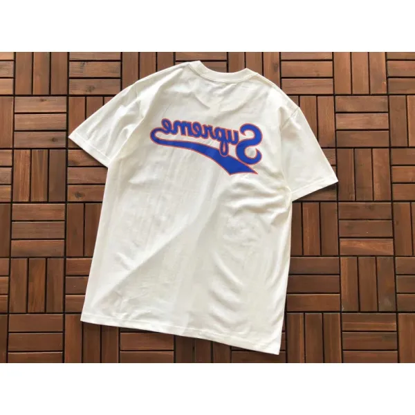 Supreme Script Logo T-Shirt White - 1