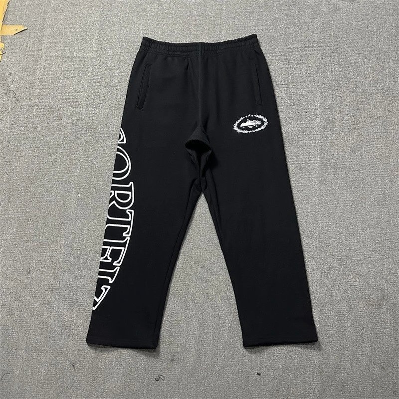 Black Print Pants