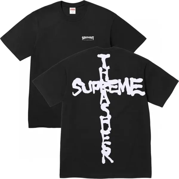 Supreme Spider-Man Graphic T-Shirt White - 22