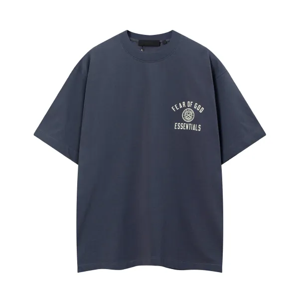 Fear of God Essentials Arch Logo Navy T-Shirt - 1