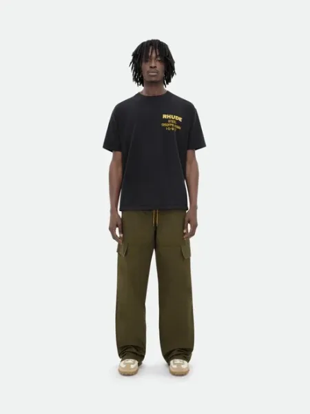 Rhude Mountain Logo T-Shirt Off-White - 5