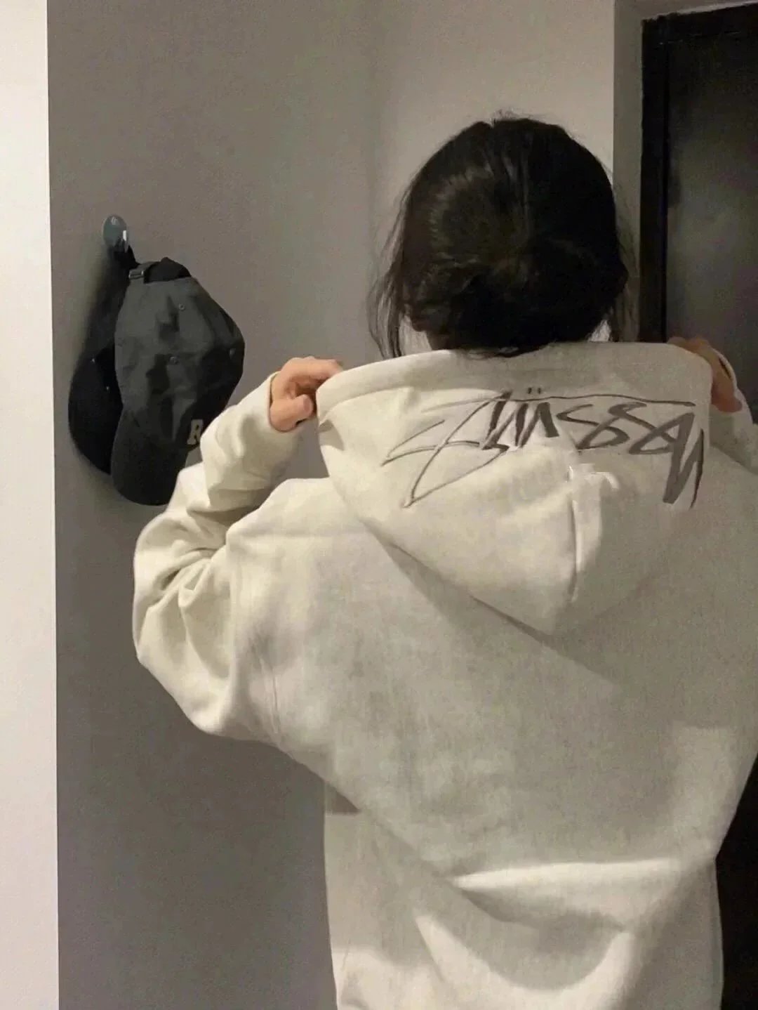 Stüssy Classic Logo Hoodie Purple - 9