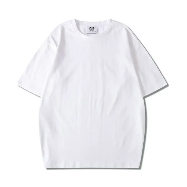 CINDY WEAR Classic Oversized White T-Shirt - 1