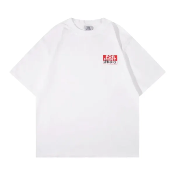 Vetements For Rent White T-Shirt - 1