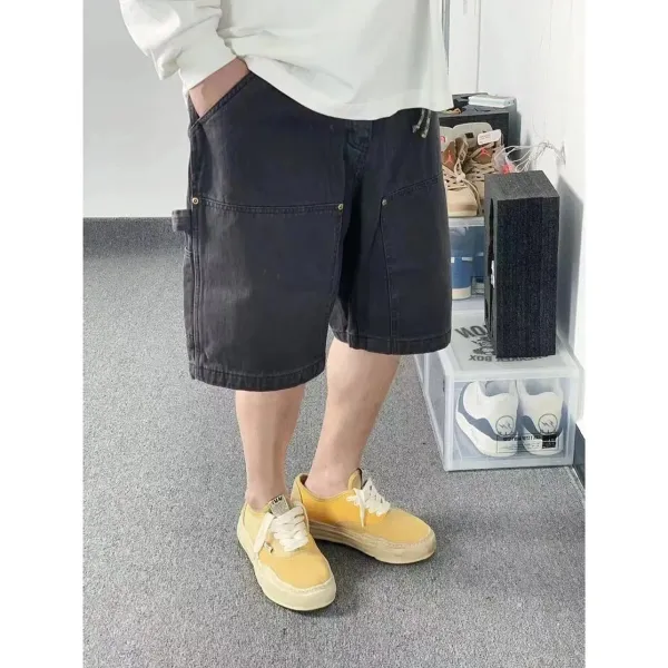 Carhartt Work In Progress Cargo Shorts Sage Green Denim Shorts - 4