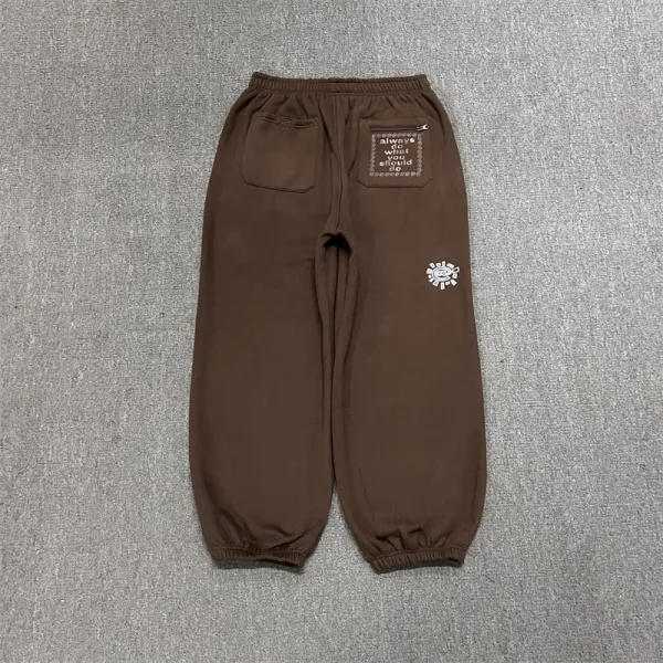 Off-White™ Sunburst Logo Sweatpants Brown - 29