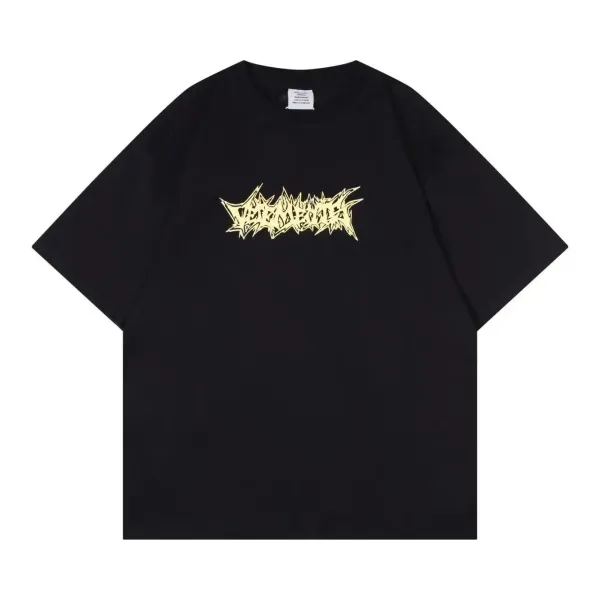 Off-White™ Distorted Logo Black T-Shirt - 1