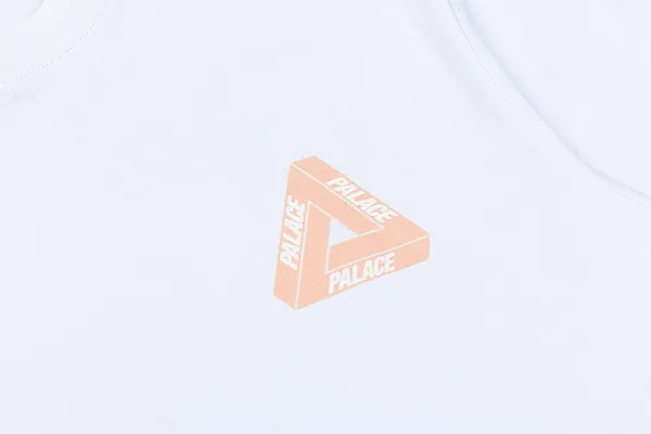 Palace Skateboards Tri-Force Logo White T-Shirt - 39
