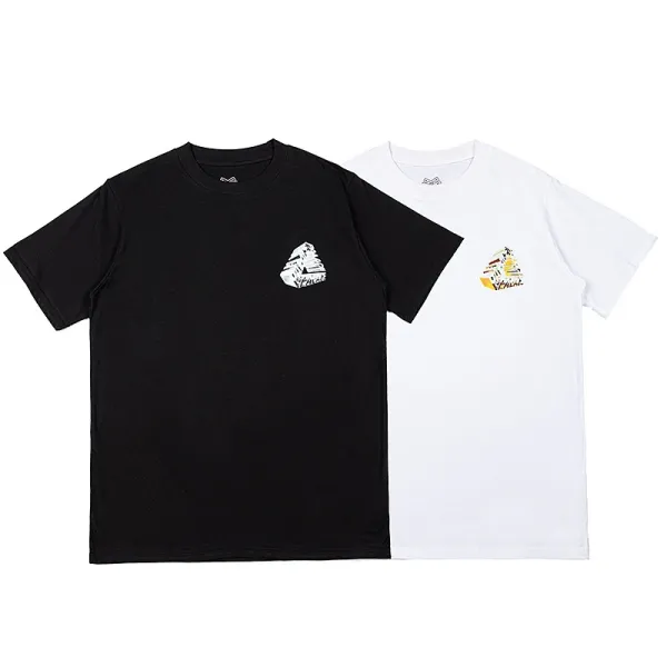 Palace Skateboards Tri-Force Logo White T-Shirt - 48