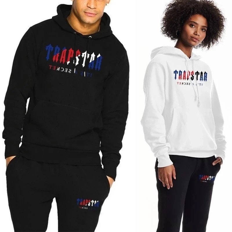 Traphouse Track Pants Black/Gray Sweatpants - 6