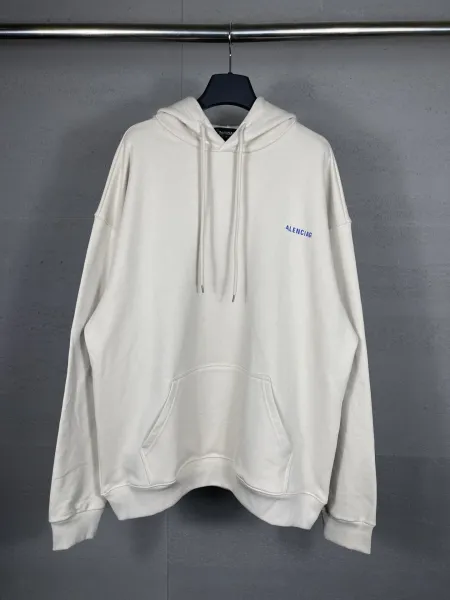 Aleenciag Distressed Logo Hoodie Black/White/Gray/Purple/Navy - 26