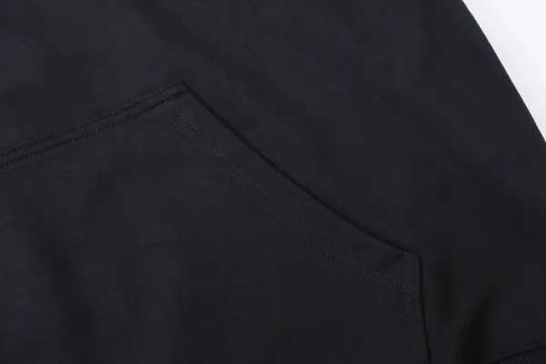 Aleenciag Distressed Logo Hoodie Black/White/Gray/Purple/Navy - 47