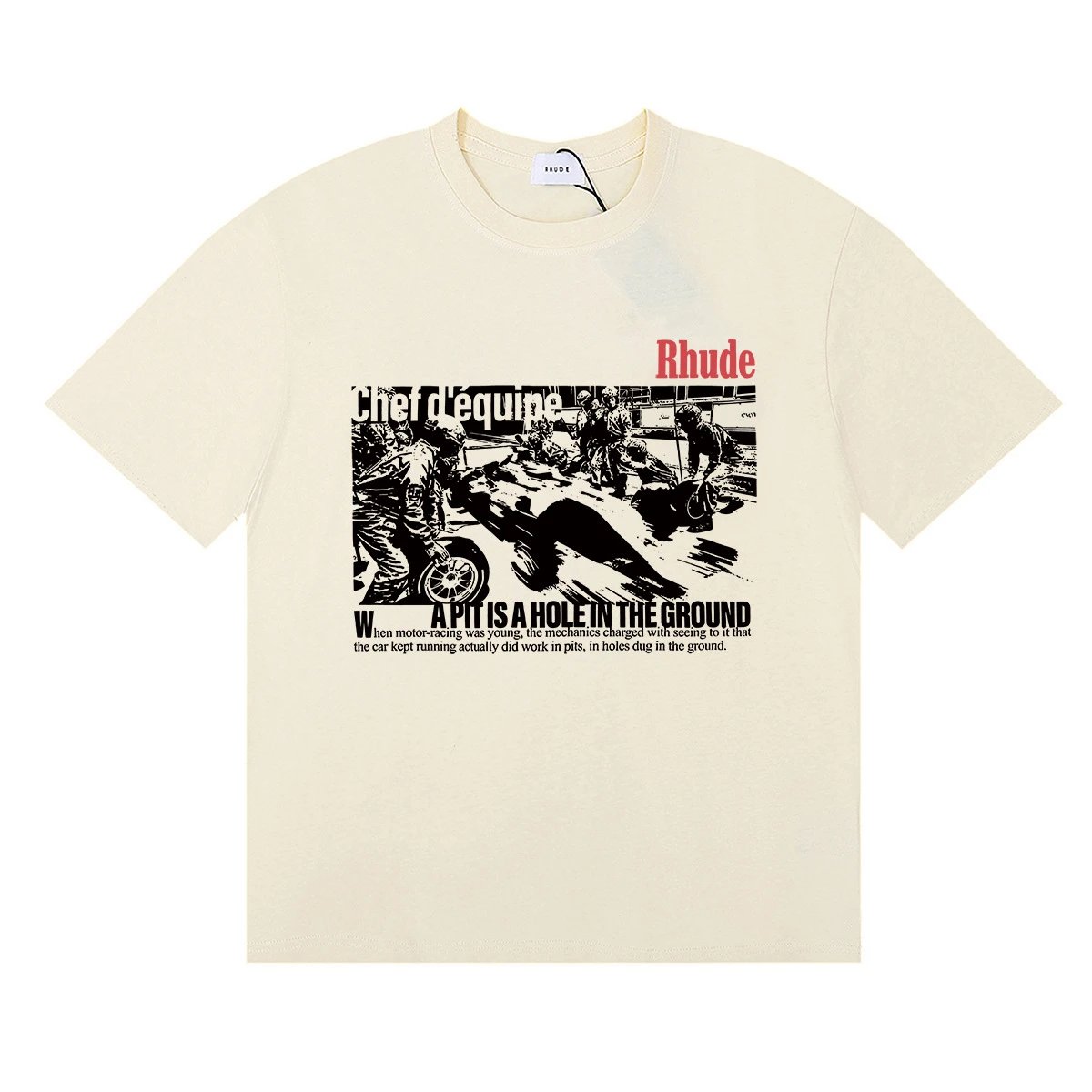 Character Coconut Tree Letter Printed Short Sleeve T-Shirt photo 7