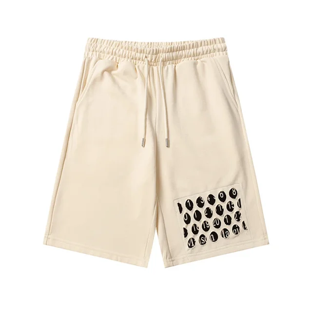 Maison Margiela Shorts Elastic-Waist Numeric Logo Graphic product detail image 13