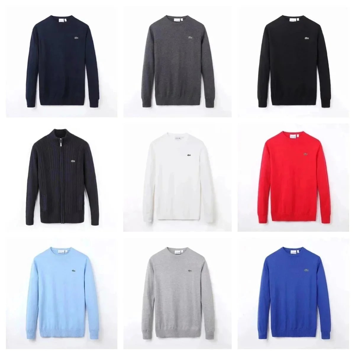 Lacoste Classic Crewneck Sweater [35 styles]
