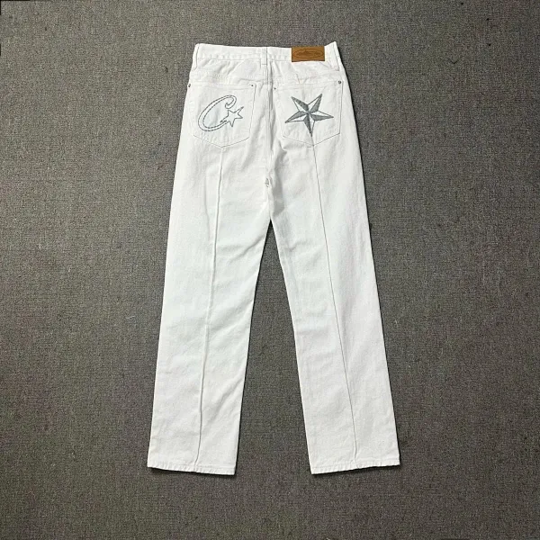 Louis Vuitton Monogram Dye Jeans Tie-Dye Black White Denim - 31