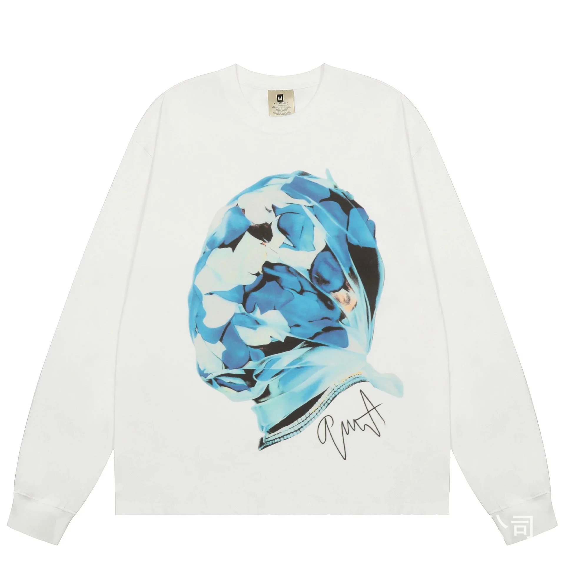Design 'Gao Su Guo Ni' Graphic Hoodie Black - 11