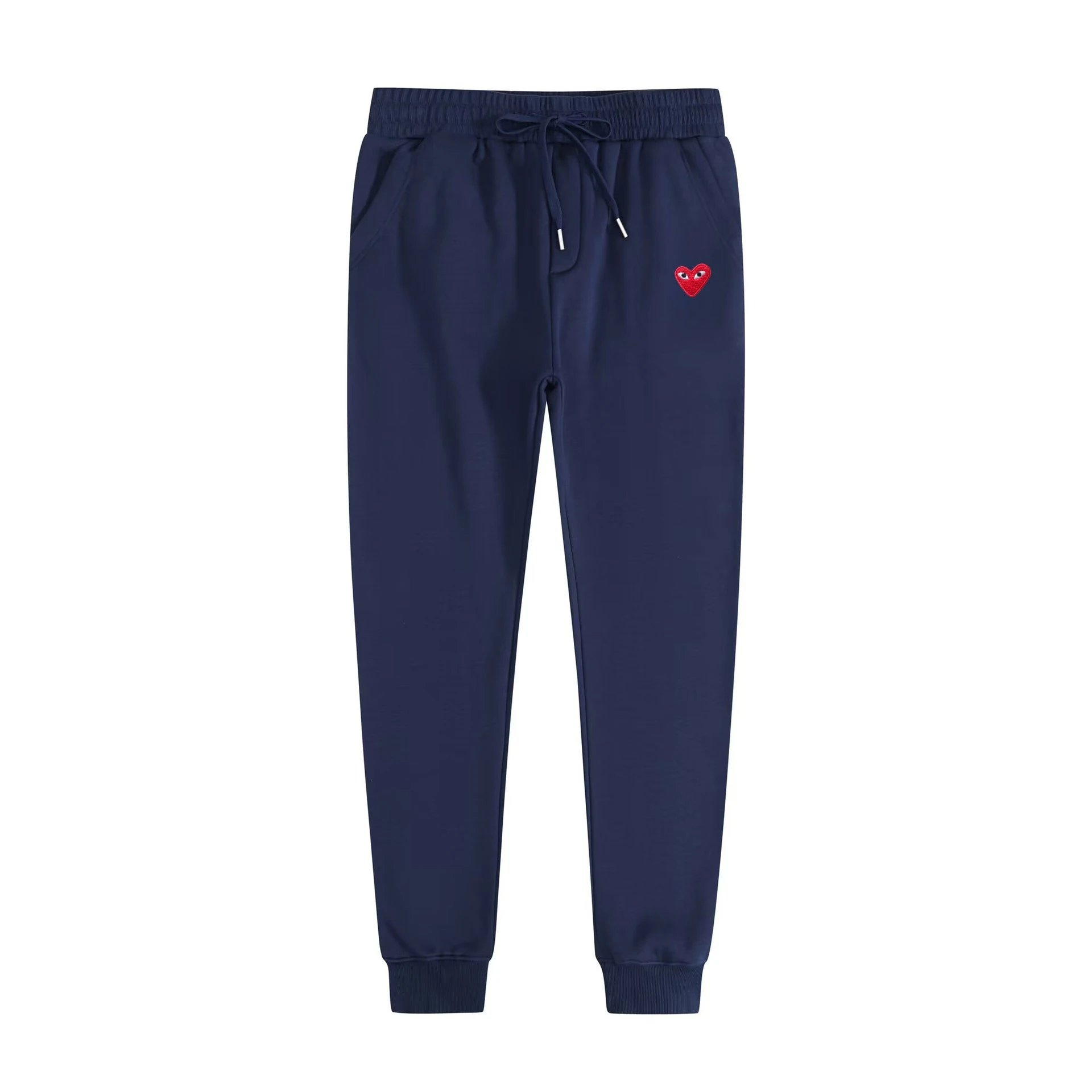 Pants with blue and red eyes
