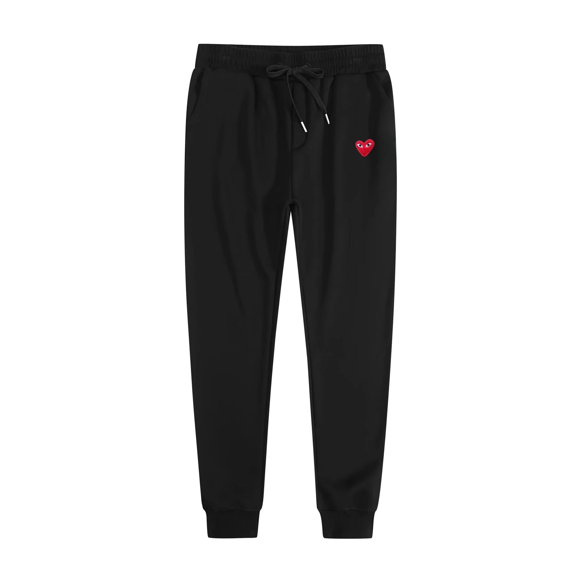 Pants black with red eyes