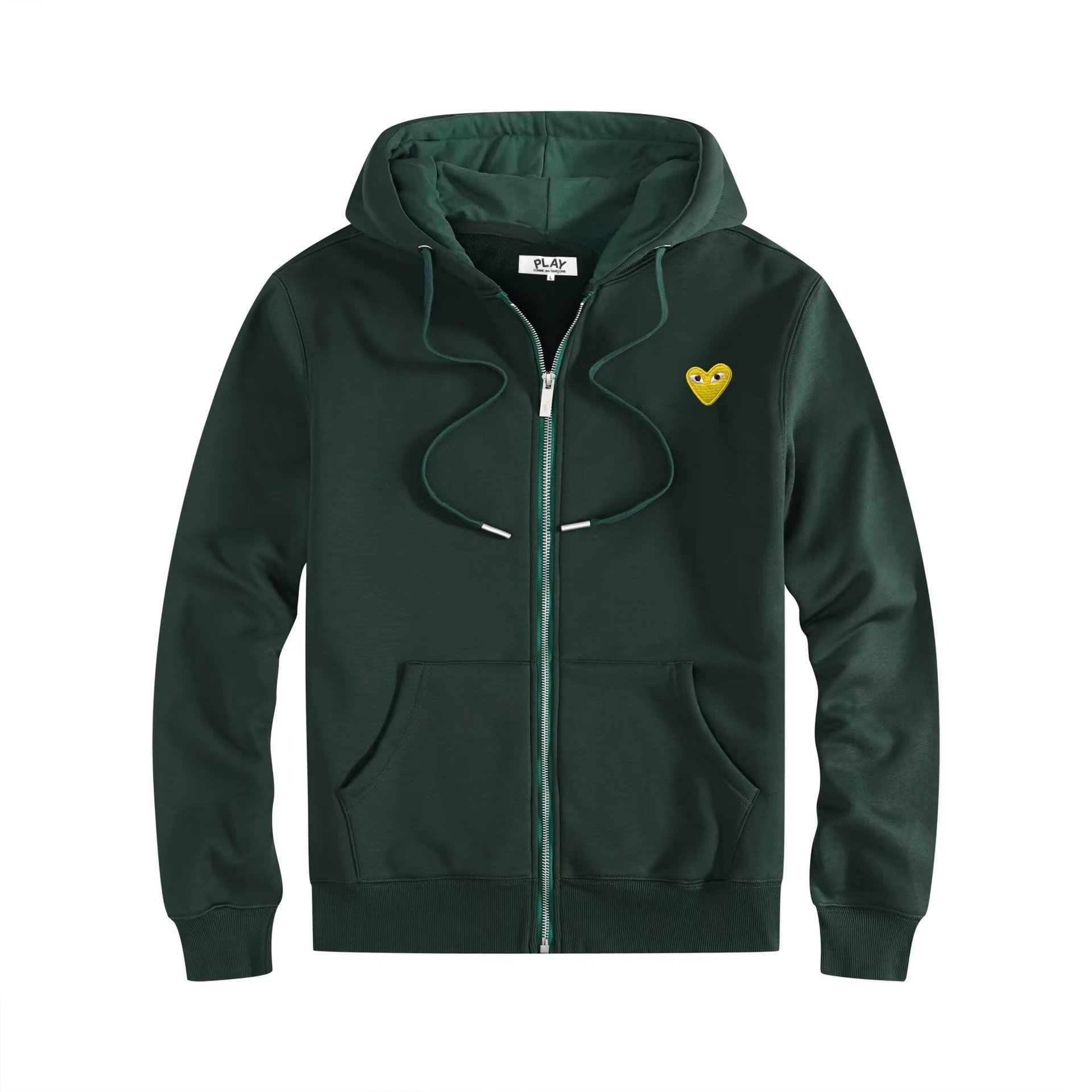 Zipper Ink Green Golden Eye