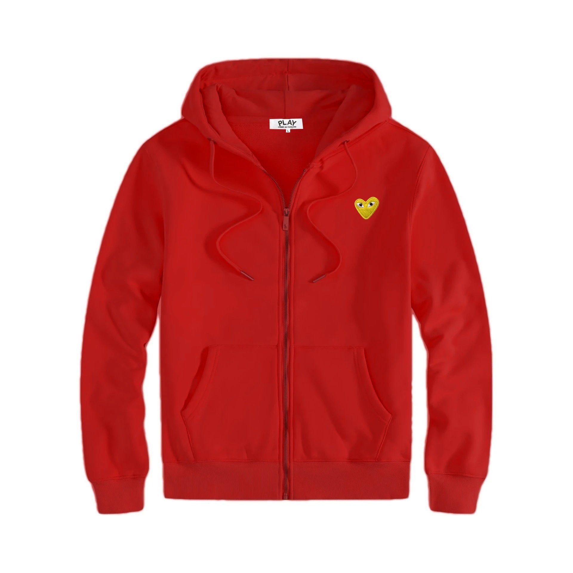 Zipper Red Golden Eye