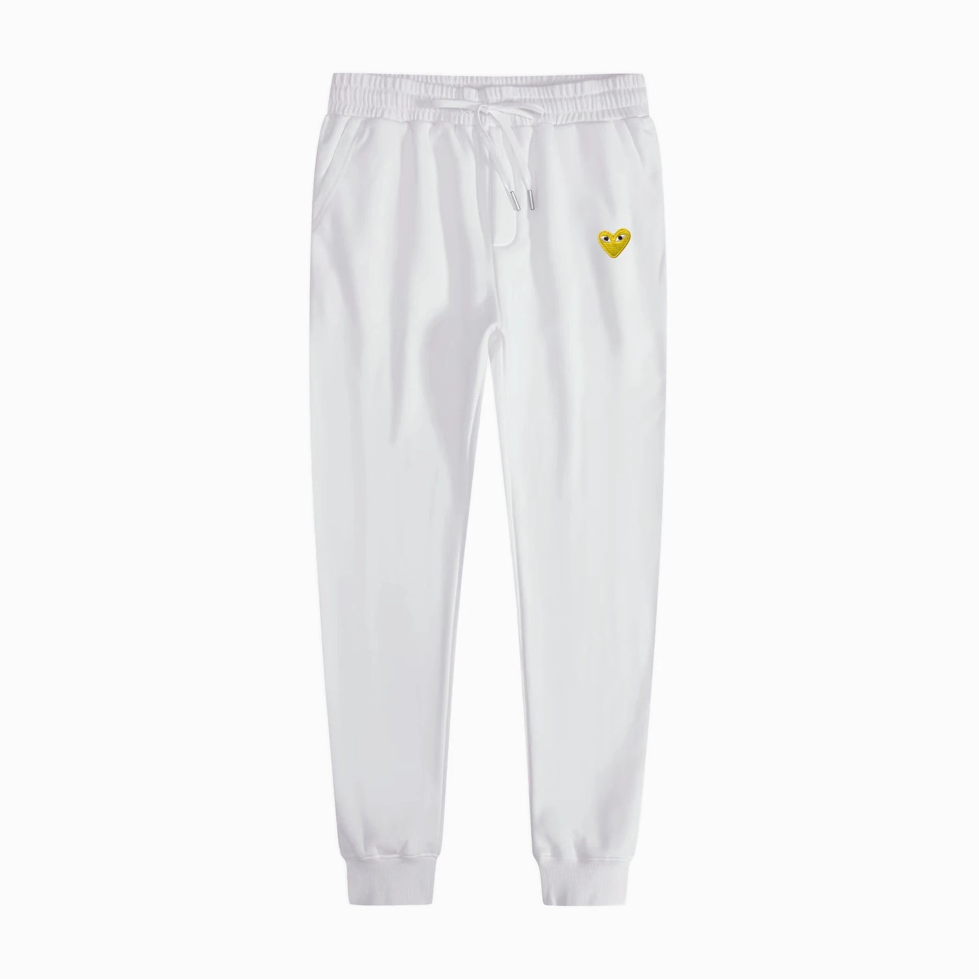 Pants with white gold eyes