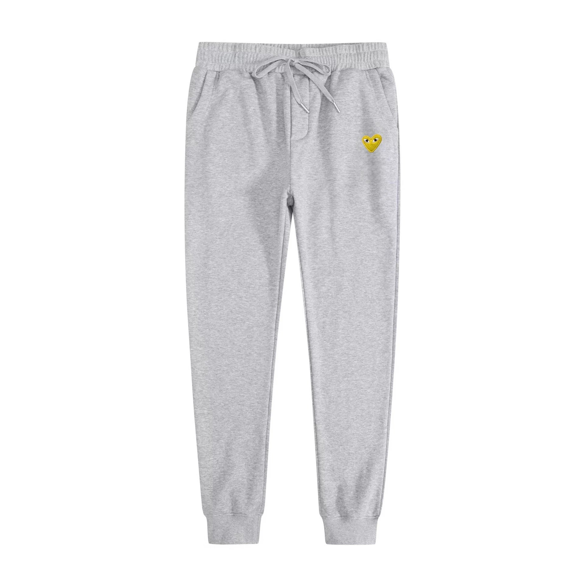 Pants gray gold eyes