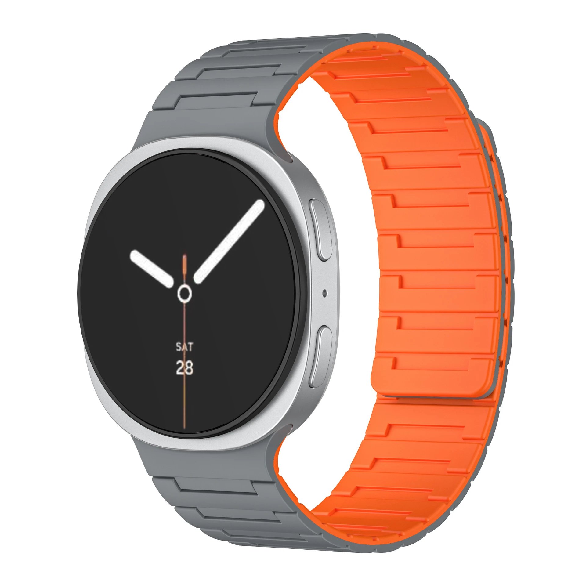 Grey Orange+Grey bezel