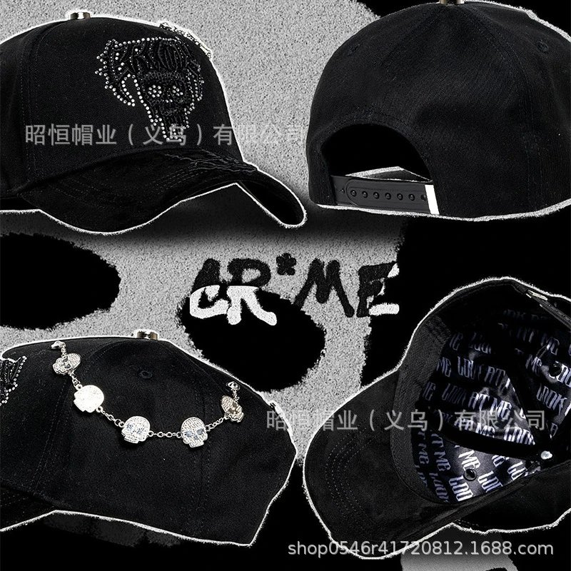 New York Barbas Hats Hip Hop Sun Protection Adjustable NFC Chip Baseball Cap