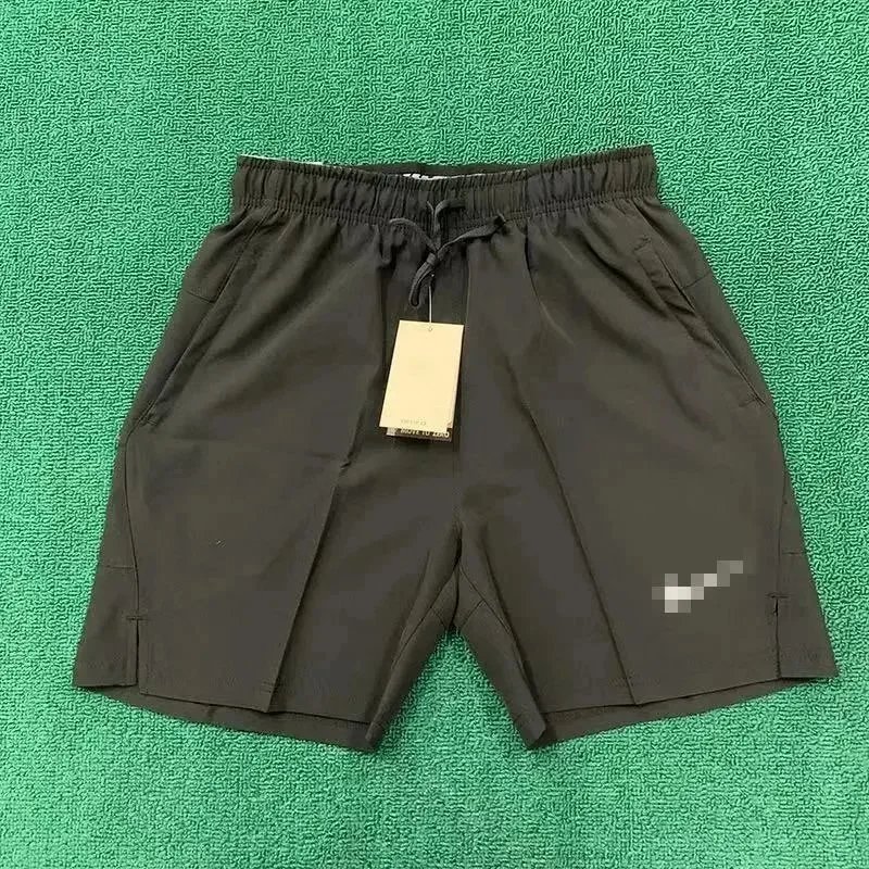 black shorts