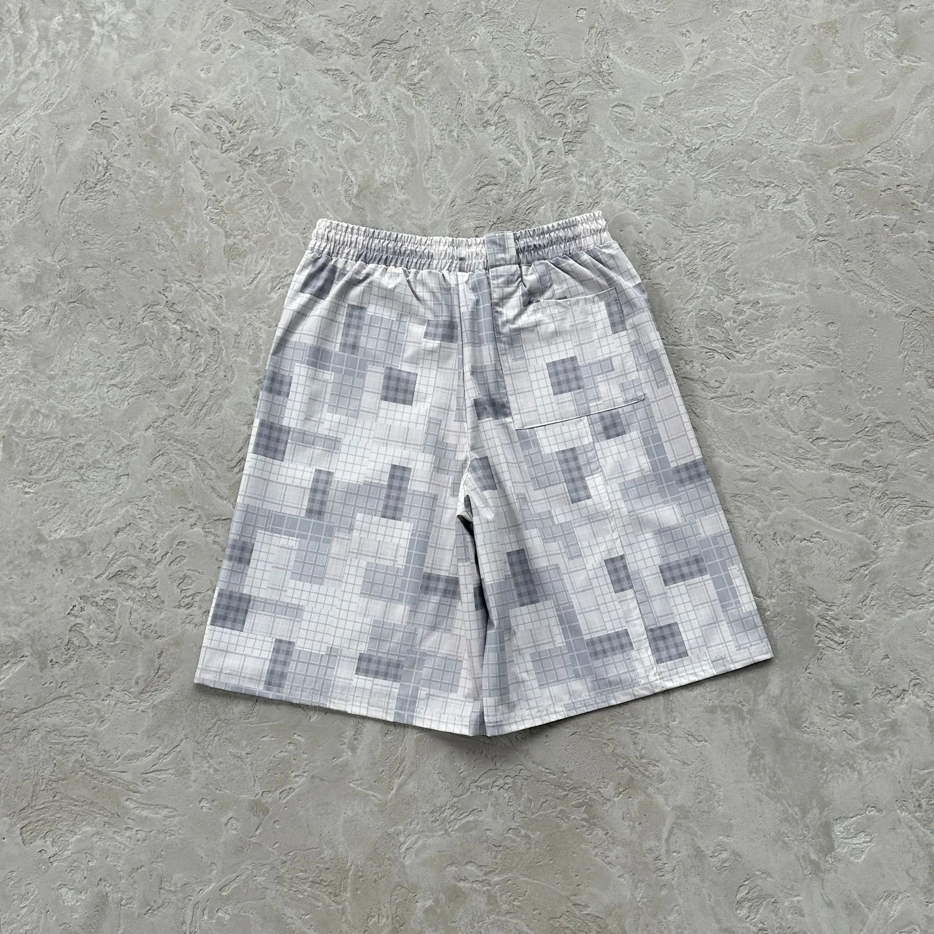 Patchwork shorts