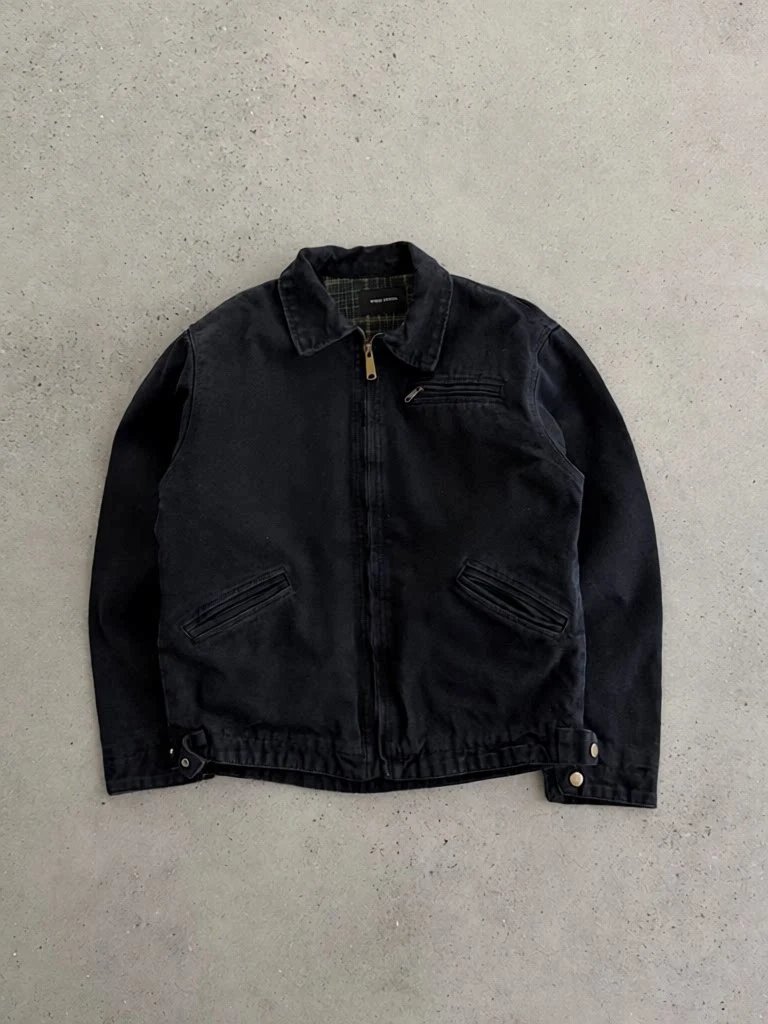 No Logo Washed Black