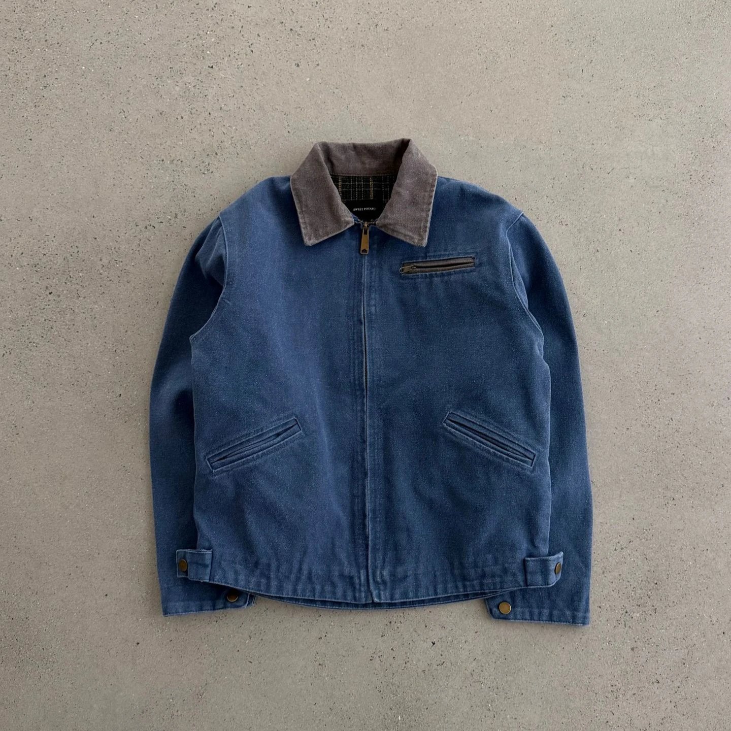No Logo Washed Blue