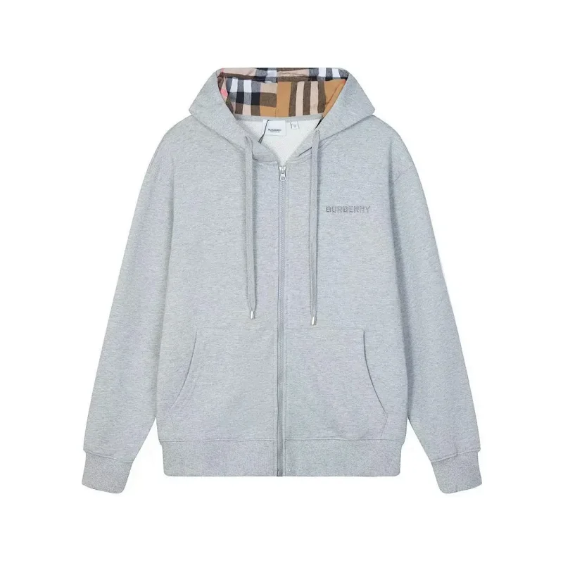 Zipper cardigan hood-5