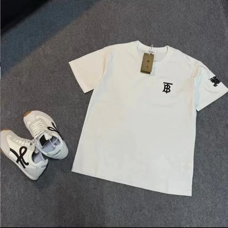 White Short Sleeve - Alphabet Label