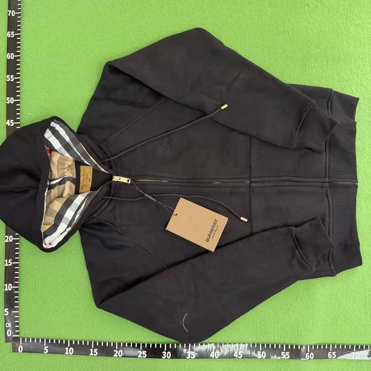 Zipper cardigan hood-2