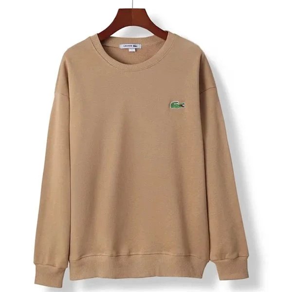 Lacoste Classic Crocodile Logo White Hoodie - 15