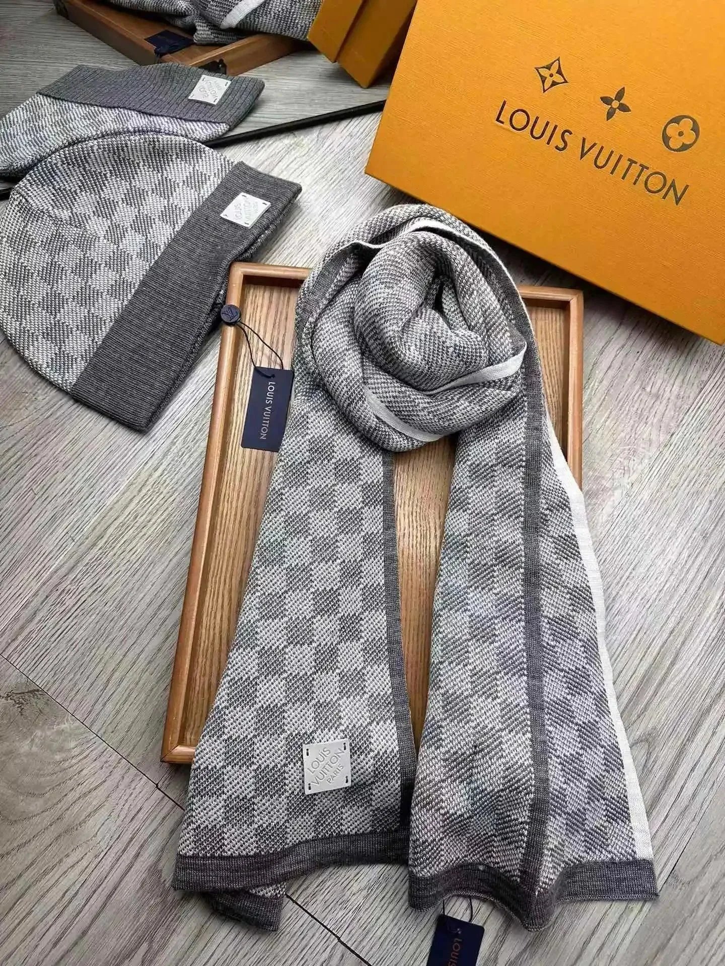 Two piece set 2 (full name letter leather label)
