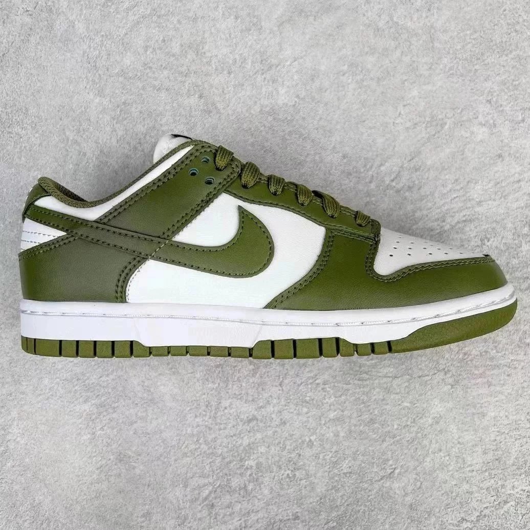 White Olive Green
