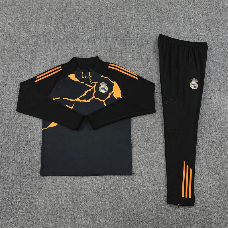 2526 Real Madrid Black Orange [Camouflage]