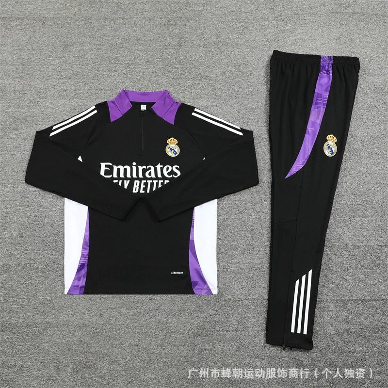2425 Real Madrid Black with Purple