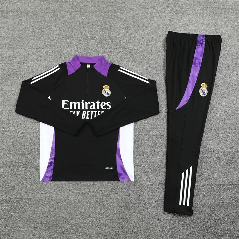 2425 Real Madrid Black with Purple [Player Version]